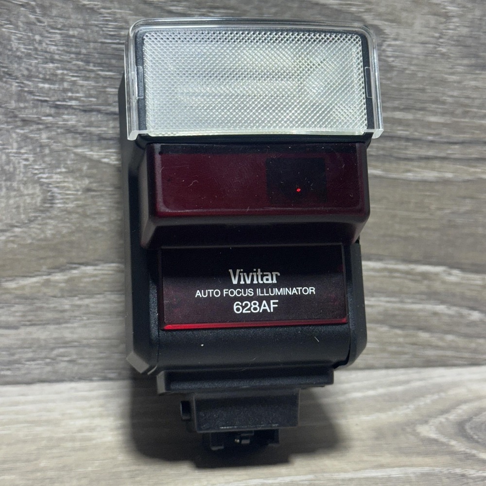 Vintage Vivitar 628AF TTL Dedicated Flash AF Illuminator Minolta AF‎ Japan Dynax